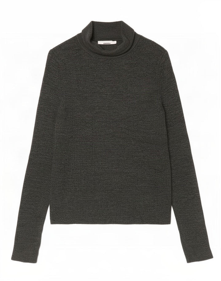 Zara Pull col roulé pour femme UK 14 Large Kaki