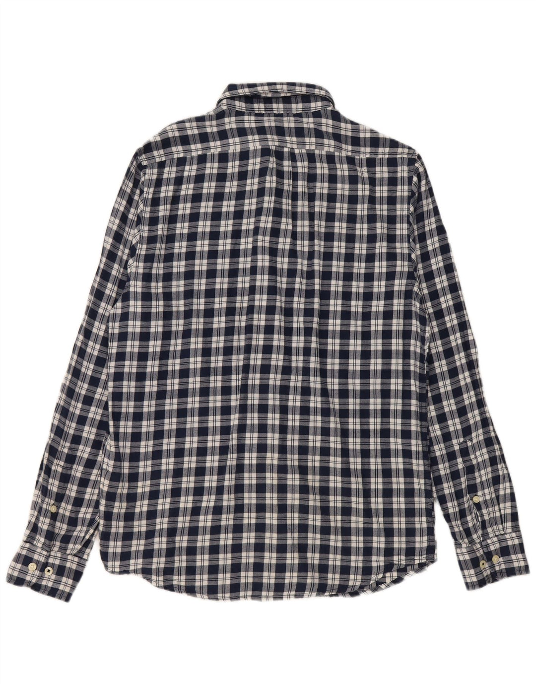 Lee Chemise Regular Fit en Flanelle Homme Bleu Marine à Carreaux en Coton
