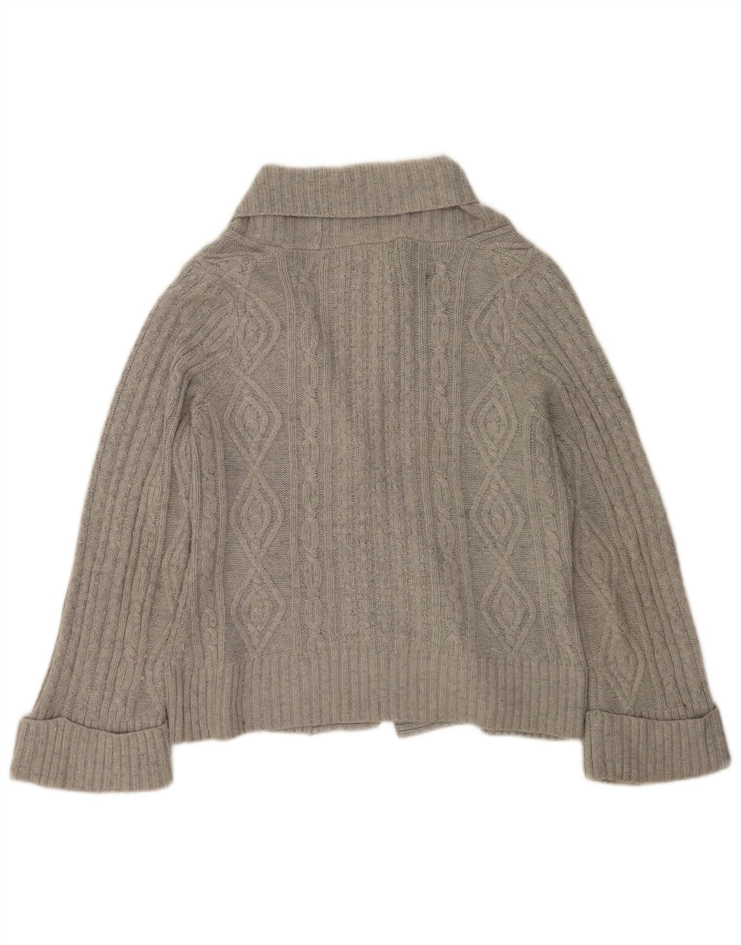 Marks & Spencer Pull Cardigan Femme UK 14 Grand Acrylique Gris