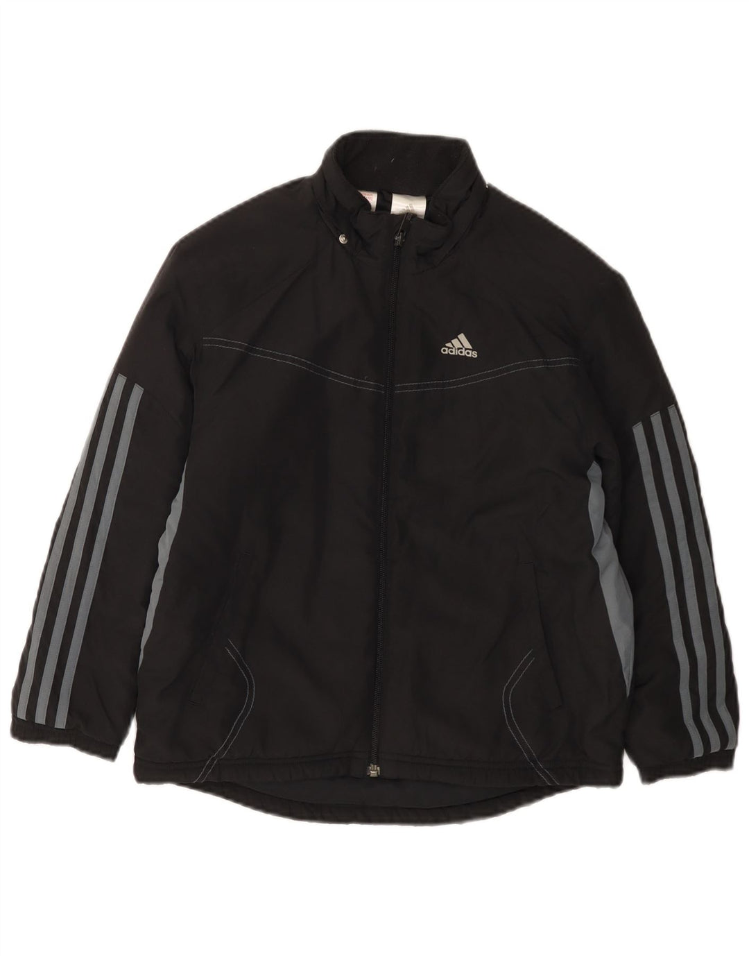 ADIDAS Veste coupe-vent graphique pour garçon 9-10 ans Noir Colourblock