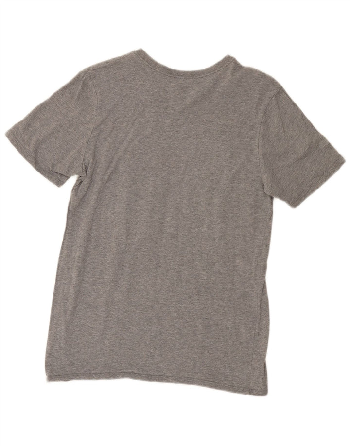 Nike T-shirt graphique coupe athlétique pour homme, petit, gris moucheté