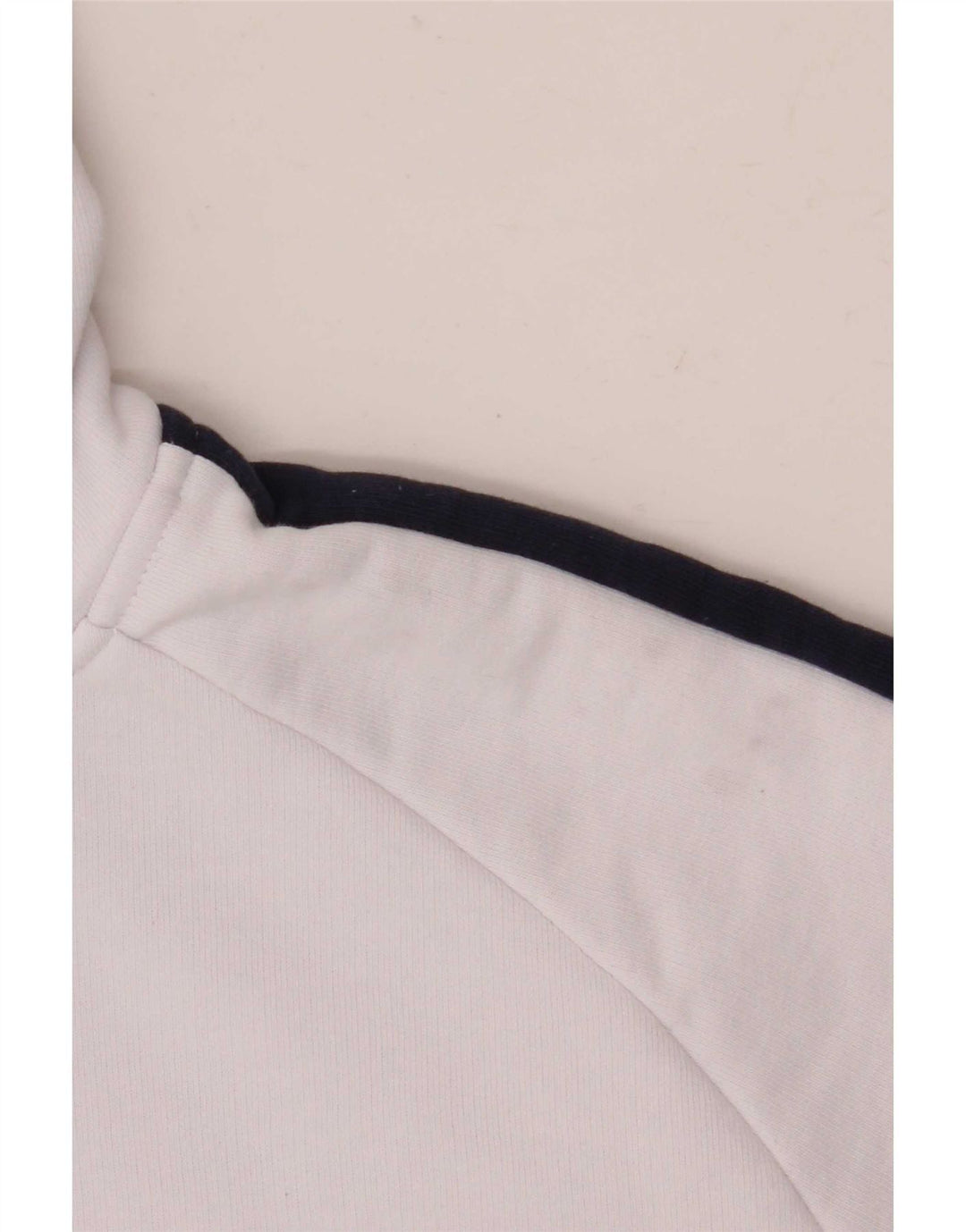 Fila Pull à Capuche Graphique Homme Blanc Moyen Coton Colorblock