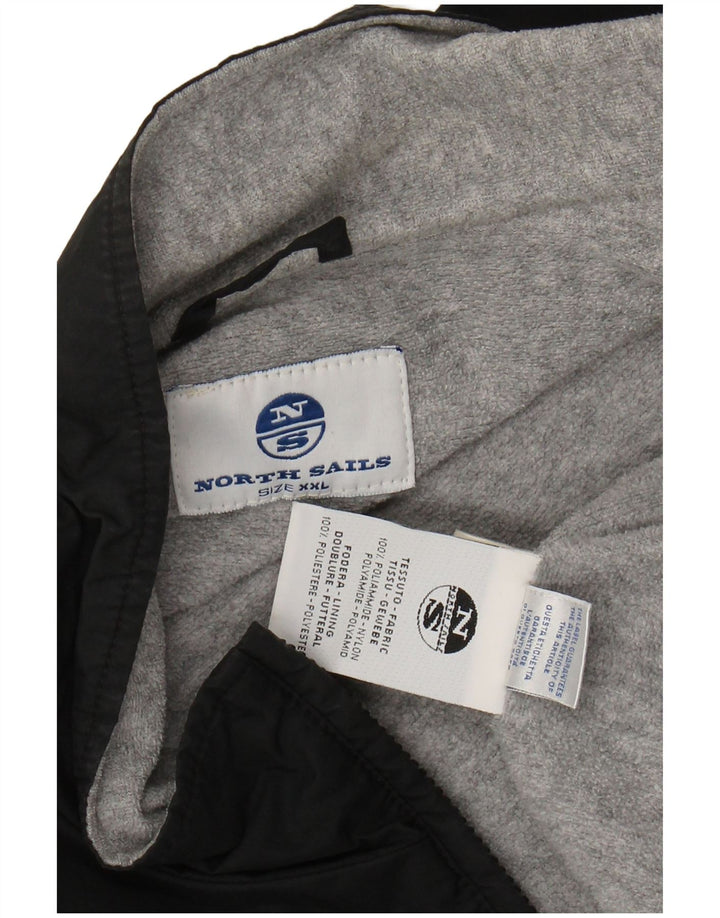 NORTH SAILS Veste Bomber Homme UK 44 2XL Noir Polyamide