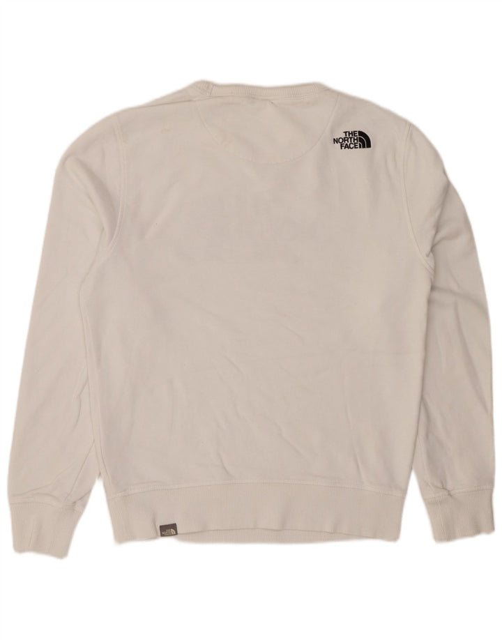 THE NORTH FACE Sweat-shirt graphique pour homme Petit coton blanc