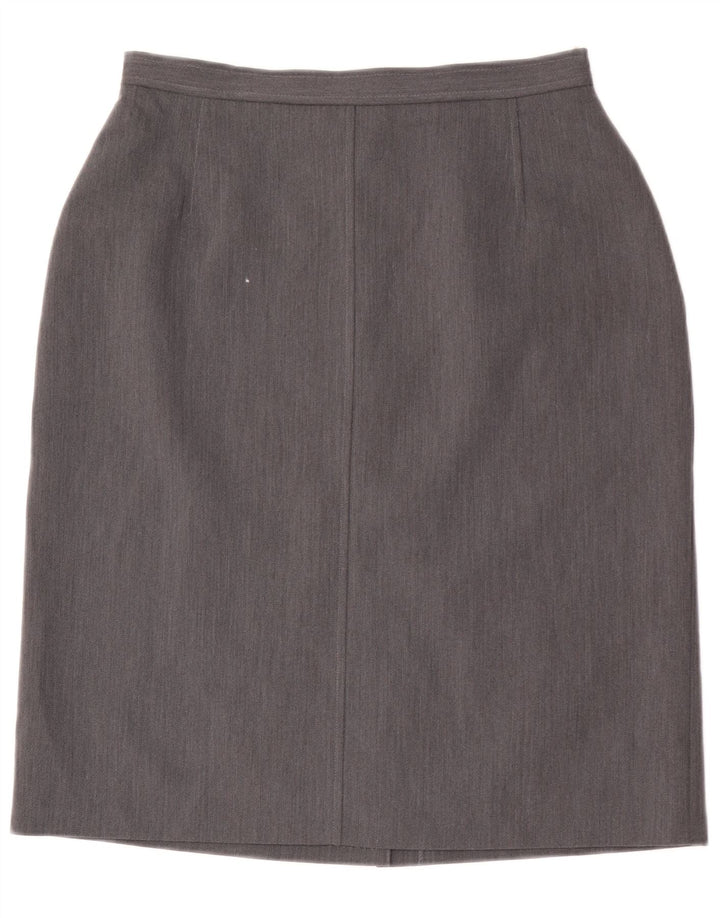 St. Bernard Jupe droite pour femme UK 14 Medium W28 Gris Polyester