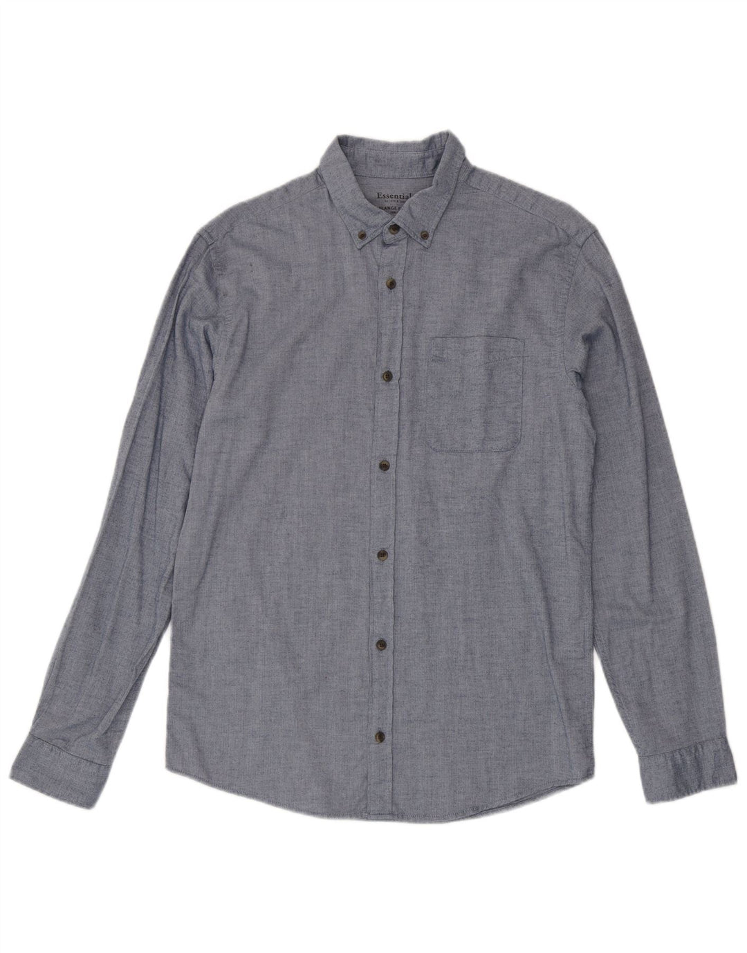 Jack & Jones Chemise en flanelle pour homme en coton à chevrons bleu grand