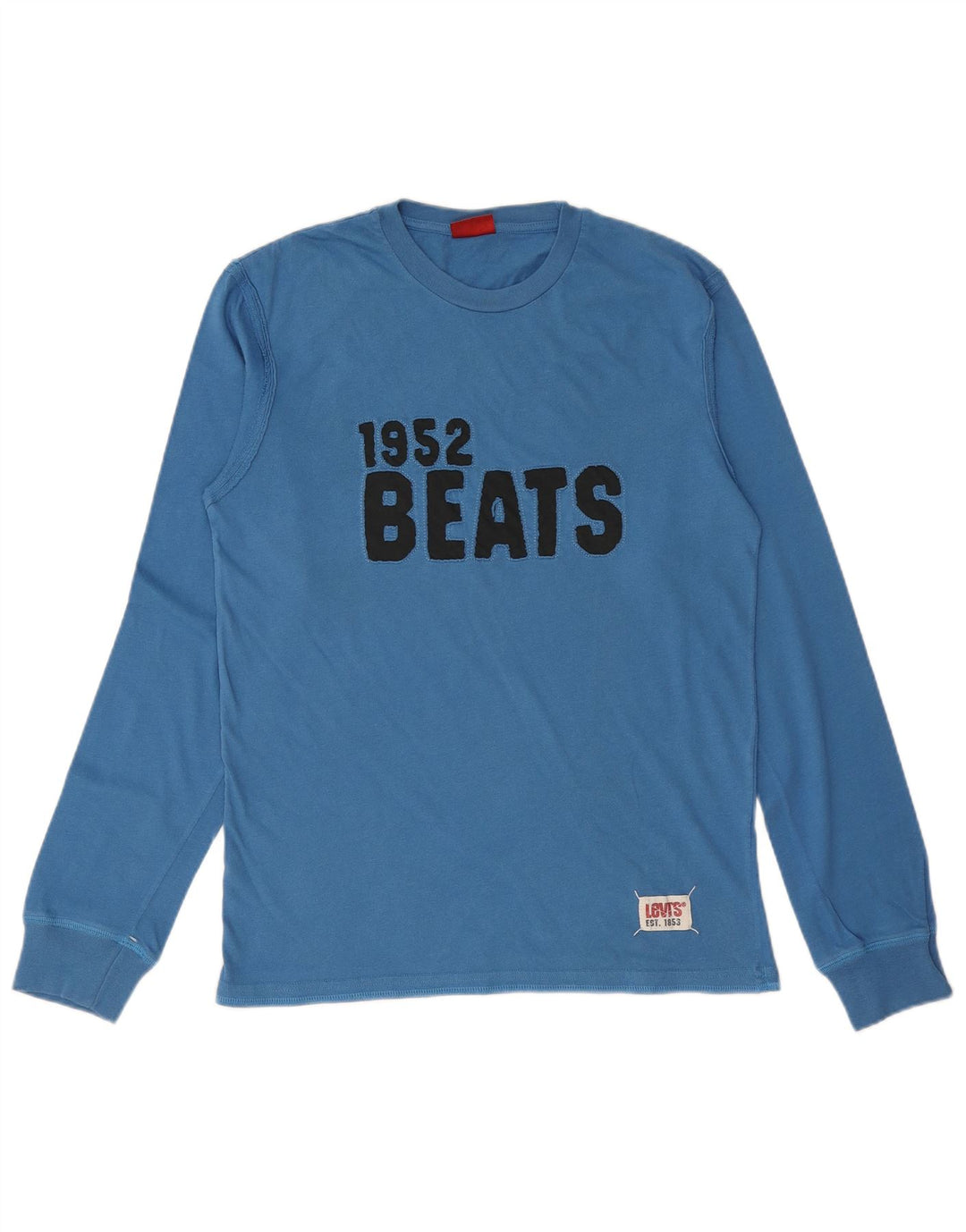 LEVI'S Top Graphique Manches Longues Homme Bleu Moyen Coton