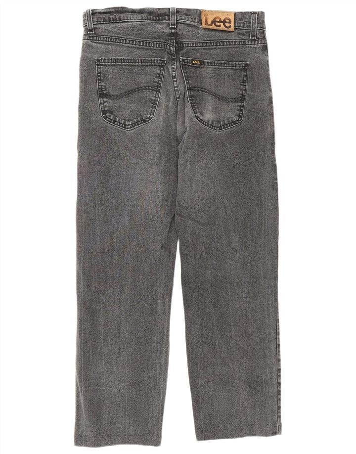 Lee Jean Droit Brooklyn Femme W32 L26 Gris Coton