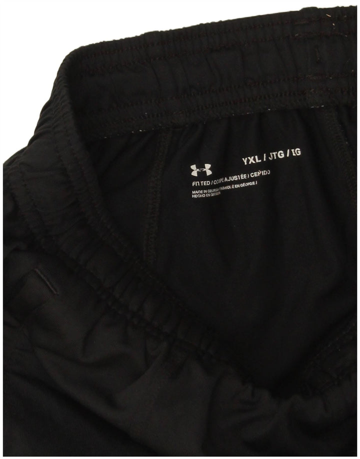 Under Armour Pantalon de survêtement garçon 13-14 ans XL Noir
