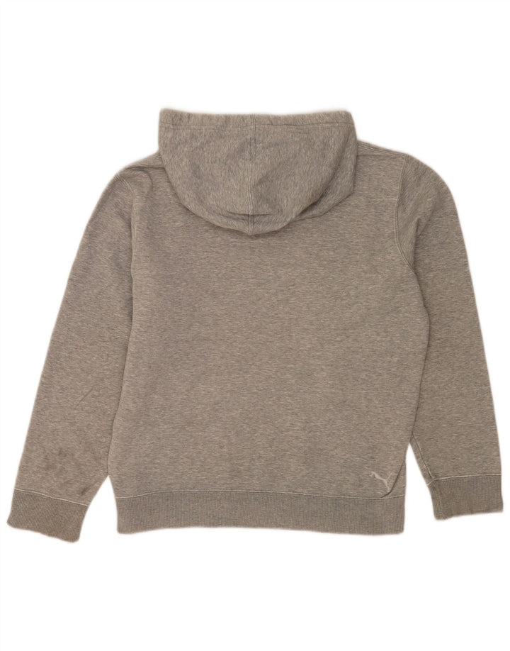 Puma Pull à Capuche Graphique Homme Petit Gris Moucheté