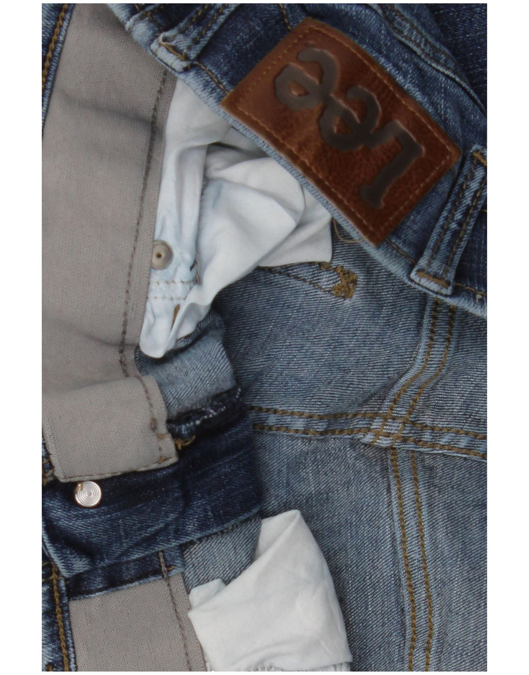 Lee Jean Droit W34 L27 Homme Bleu