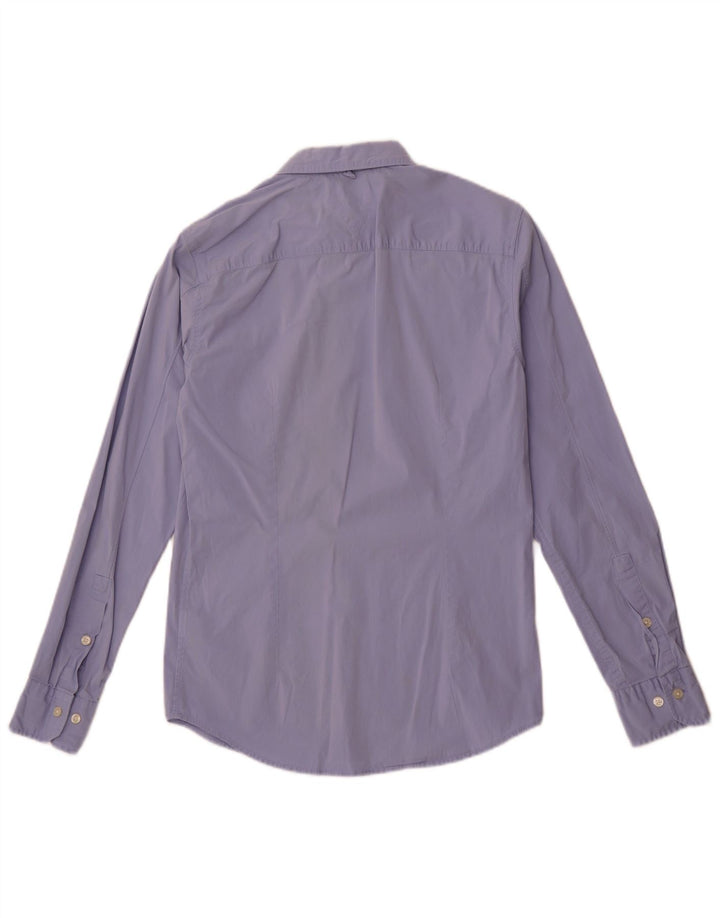 Tommy Hilfiger Chemise Slim Fit Homme Bleu Moyen Coton