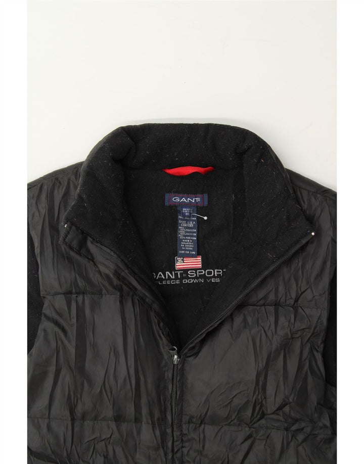 GANT Boys Padded Gilet 13-14 Years 2XL Black Polyester Vintage Gant and Second-Hand Gant from Messina Hembry 
