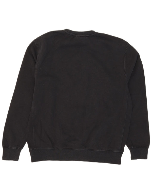Nike Sweat-shirt graphique en coton noir moyen pour homme