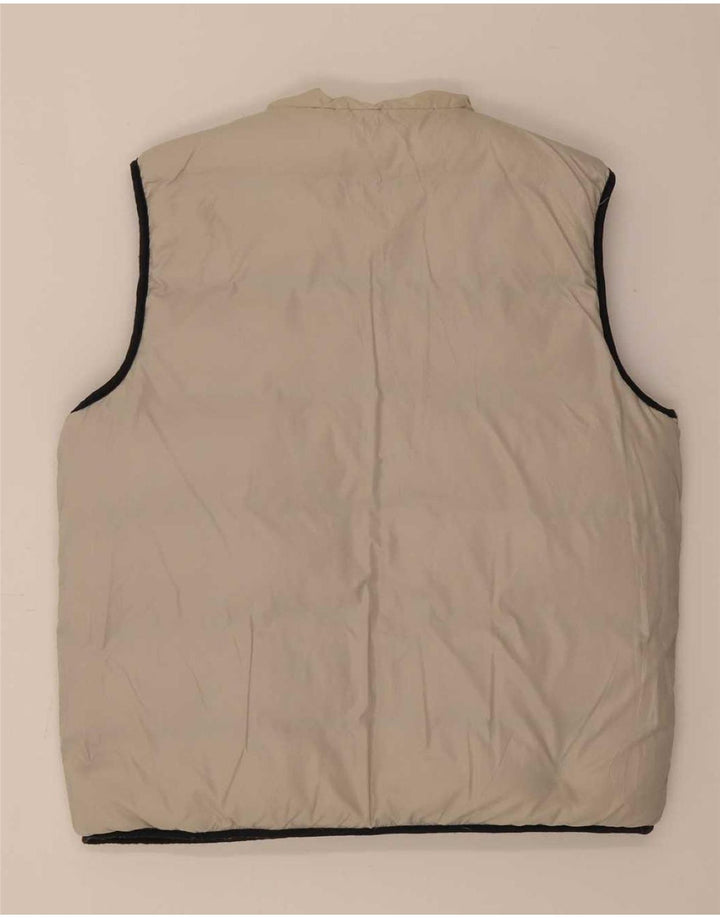 North Sails Gilet rembourré réversible pour homme UK 38 Bleu marine moyen Polyamide
