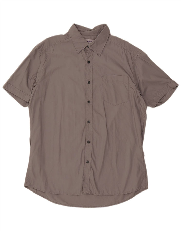 MEXX Chemise à Manches Courtes Homme XL Gris Coton