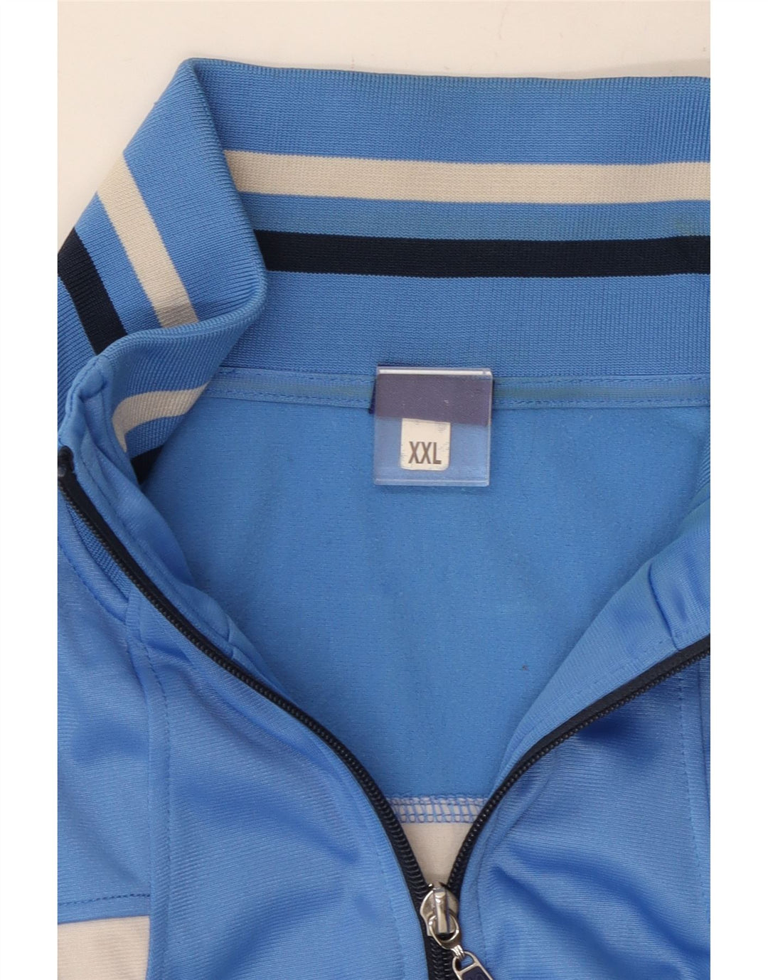 ASICS Veste de survêtement pour homme 2XL Bleu Colourblock