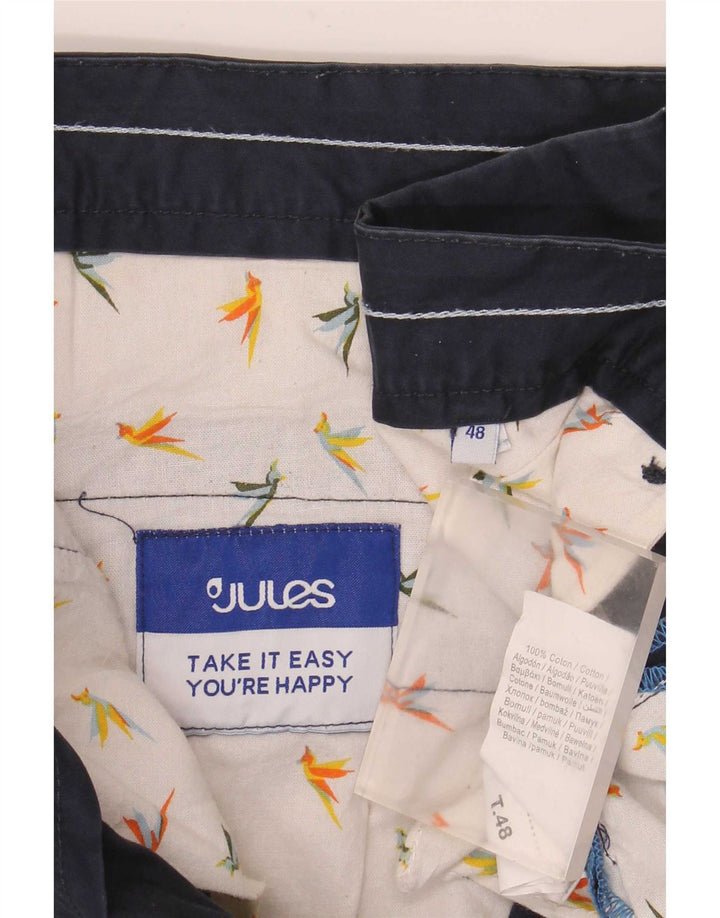 Jules Short Chino Homme W38 XL Bleu Marine Coton