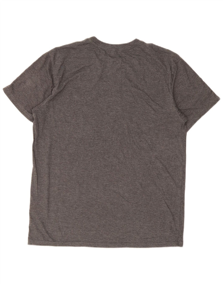 Adidas T-shirt de golf graphique pour homme, grand, gris, coton