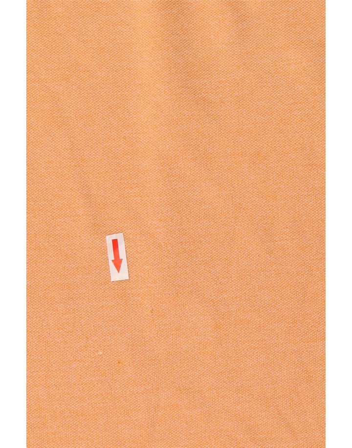 Lacoste Polo Homme Taille 4 Coton Colorblock Orange Moyen