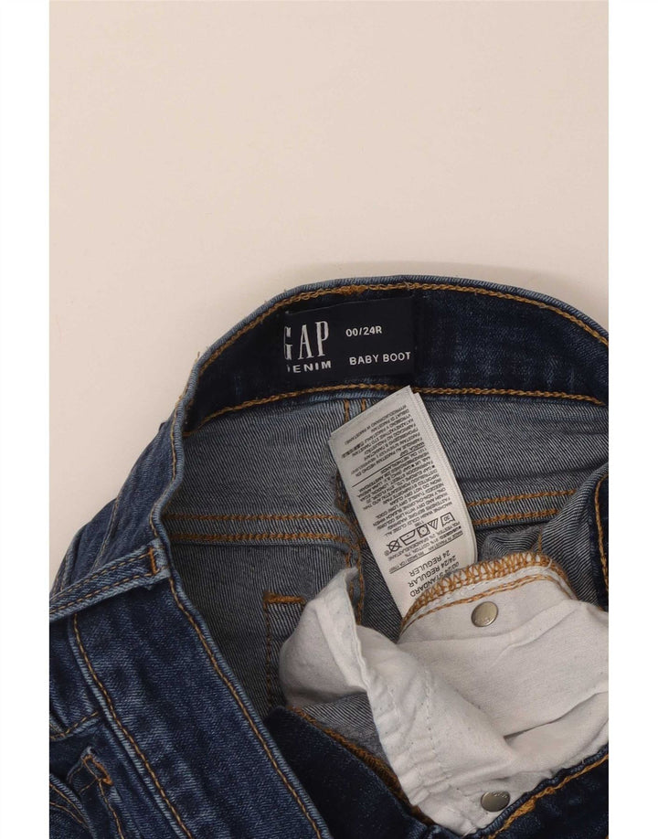Jean Bootcut Femme Gap W24 L29 Bleu Marine Coton
