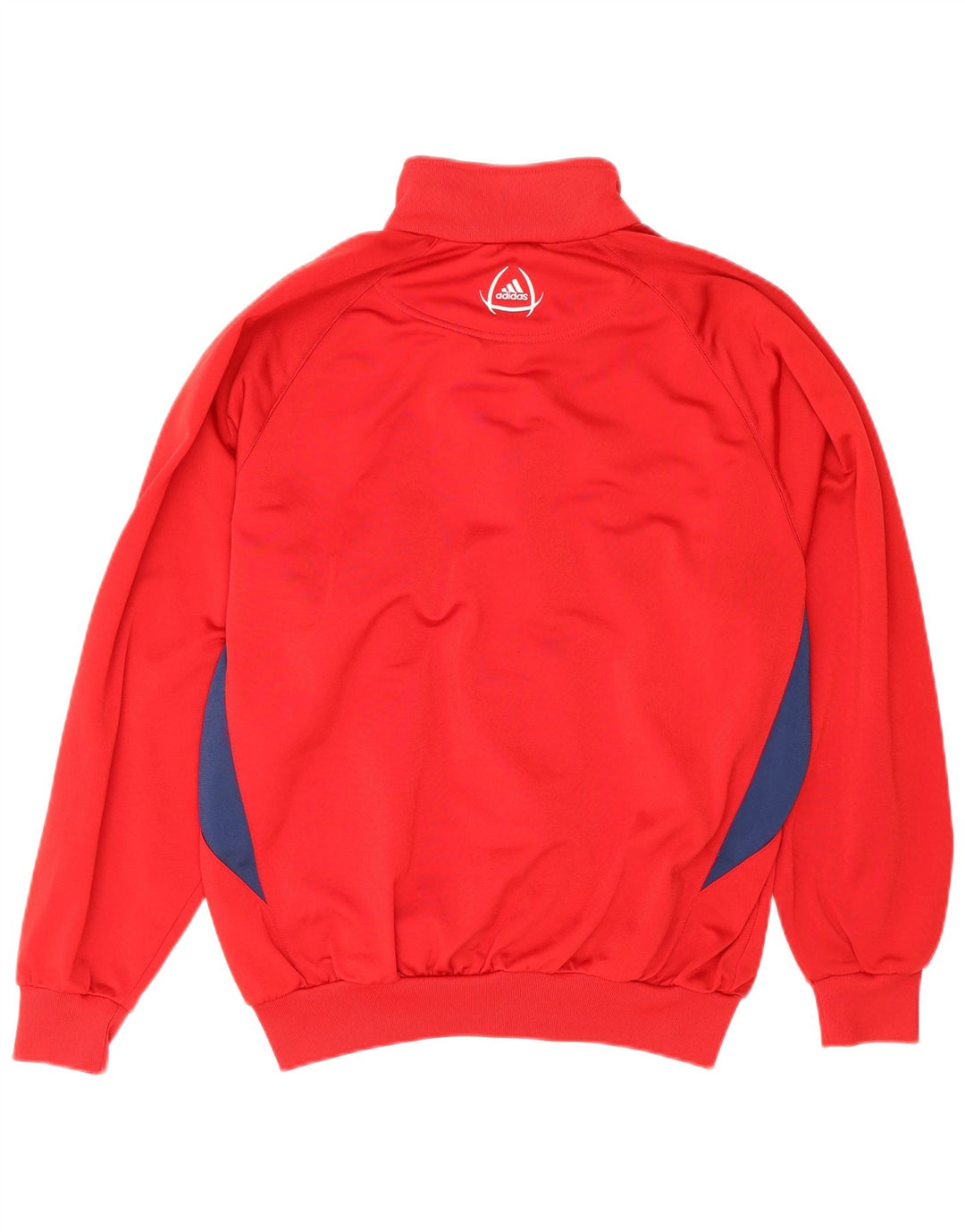 Adidas Veste de Survêtement Garçon 13-14 ans Rouge Colorblock Polyester
