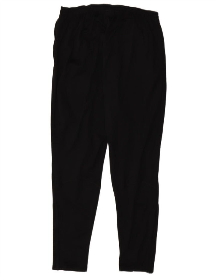 Pantalon de survêtement Nike Dri Fit pour femme UK 14 Large Noir Polyester