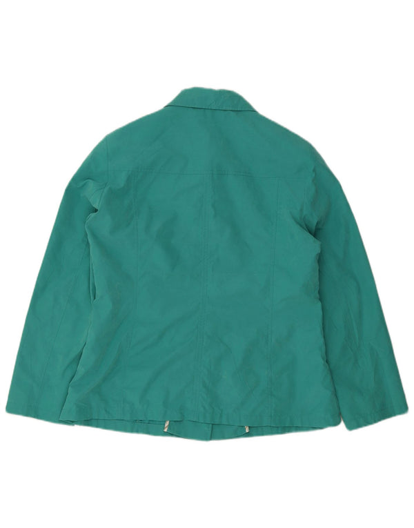 Marks & Spencer Veste Bomber Femme UK 14 Polyester Vert Moyen