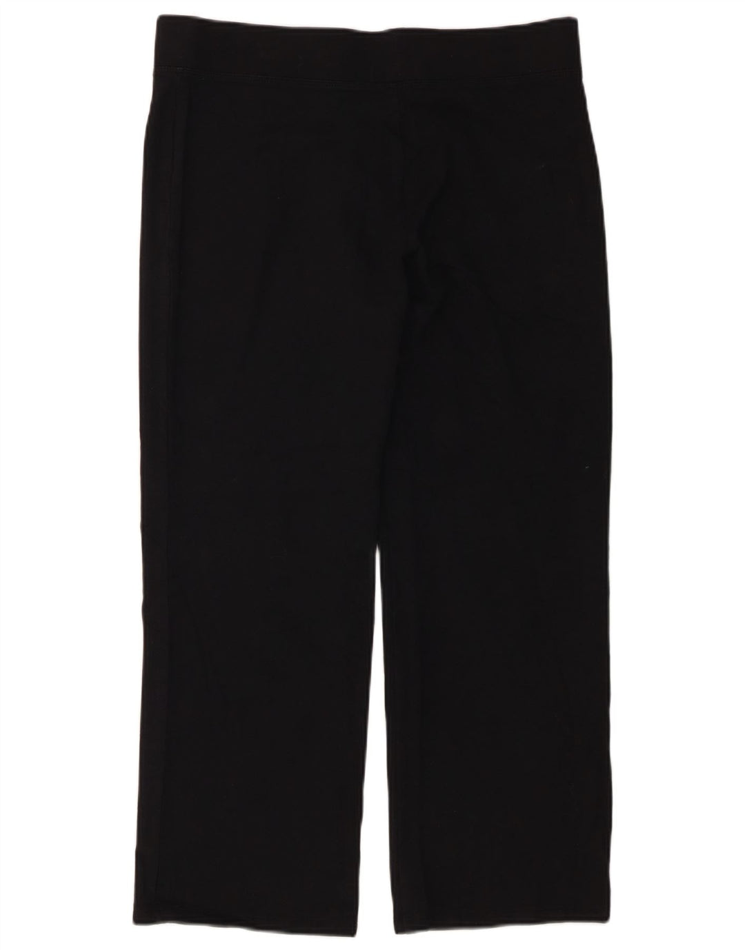 MARKS & SPENCER Leggings Femme UK 14 Grand Noir Coton