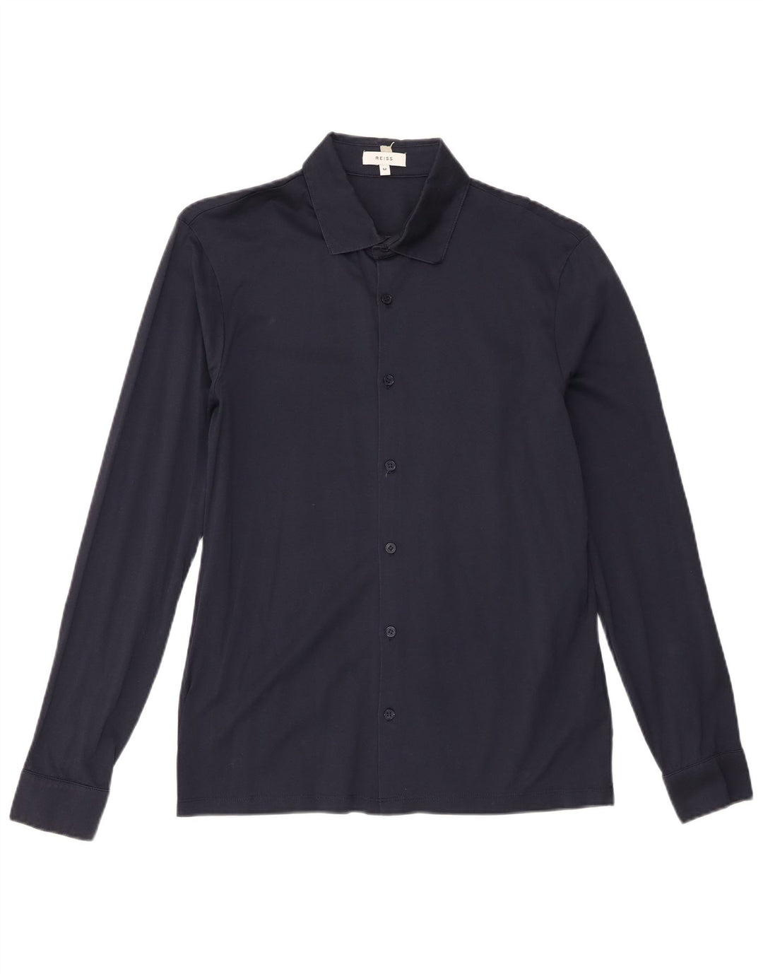Reiss Chemise Homme Bleu Marine Moyen Coton