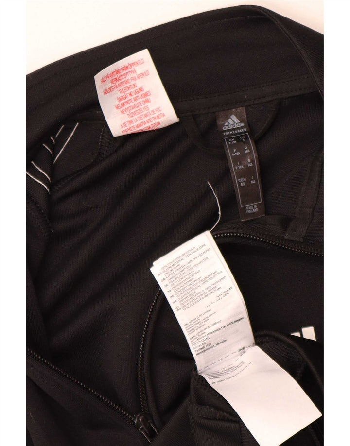 Veste de survêtement Adidas Garçon 9-10 ans Noir Polyester