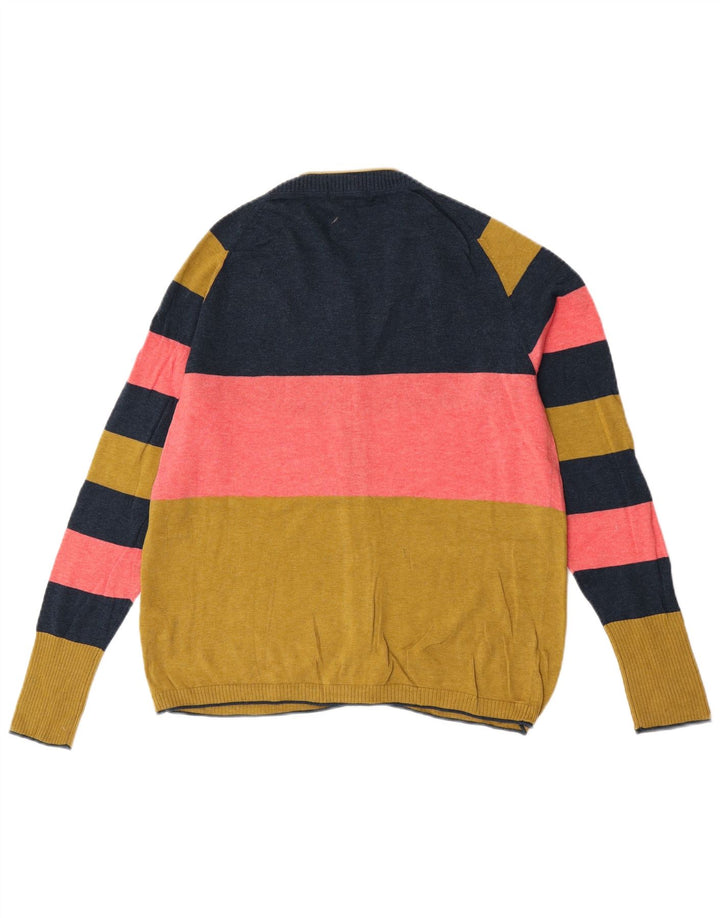 Pull Cardigan White Stuff Femme UK 14 Large Multicolore Colourblock