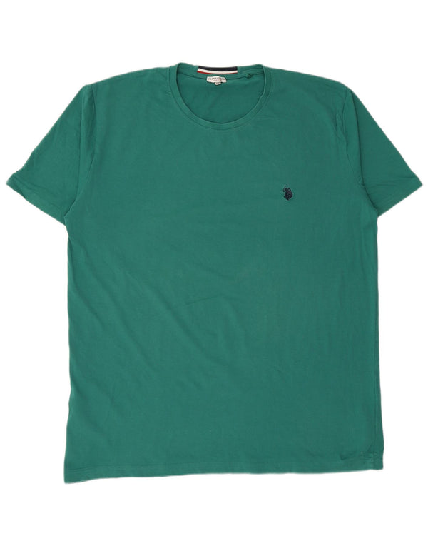 POLO AMÉRICAIN ASSN. T-Shirt Homme Top 3XL Coton Vert