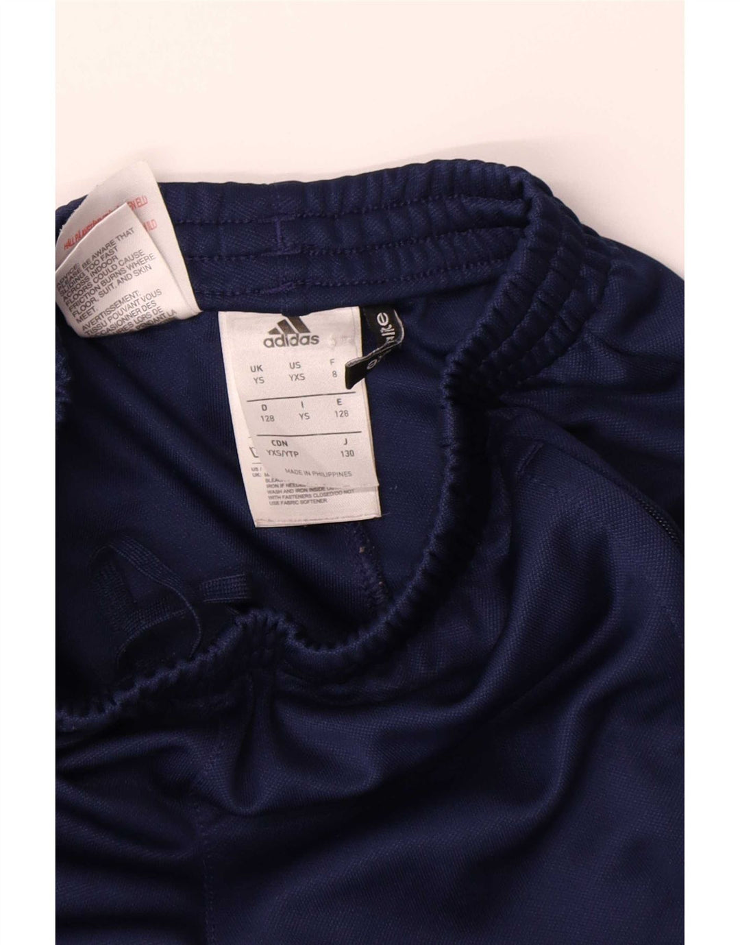 Adidas Pantalon de survêtement Climalite pour garçon 7-8 ans Petit Bleu marine