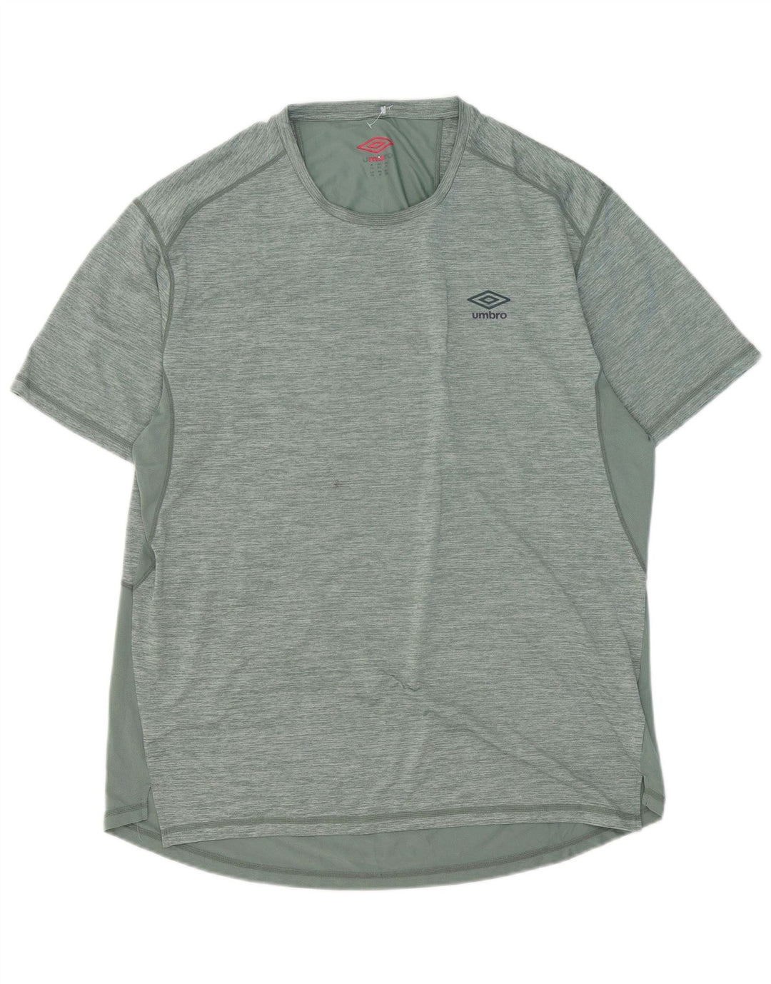 Umbro T-Shirt Homme Top 2XL Vert Moucheté Polyester
