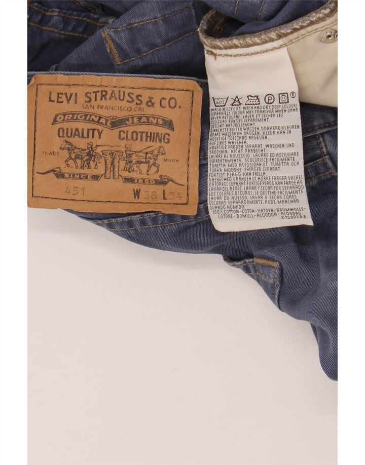 LEVI'S Jean 451 Tapered Homme Bleu W38 L30 Coton