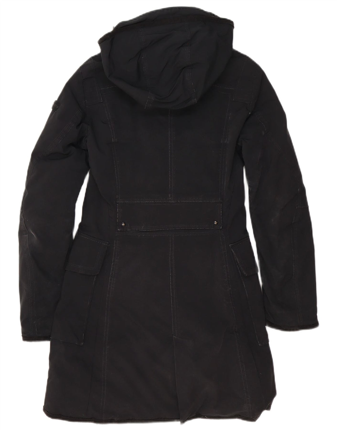 PEUTEREY Manteau matelassé à capuche pour femme IT 42 Polyester noir moyen