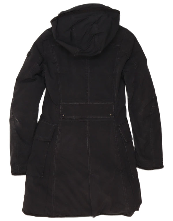 PEUTEREY Manteau matelassé à capuche pour femme IT 42 Polyester noir moyen