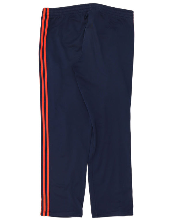 ADIDAS Pantalon de survêtement pour homme UK 42/44 Large Bleu Marine Polyester