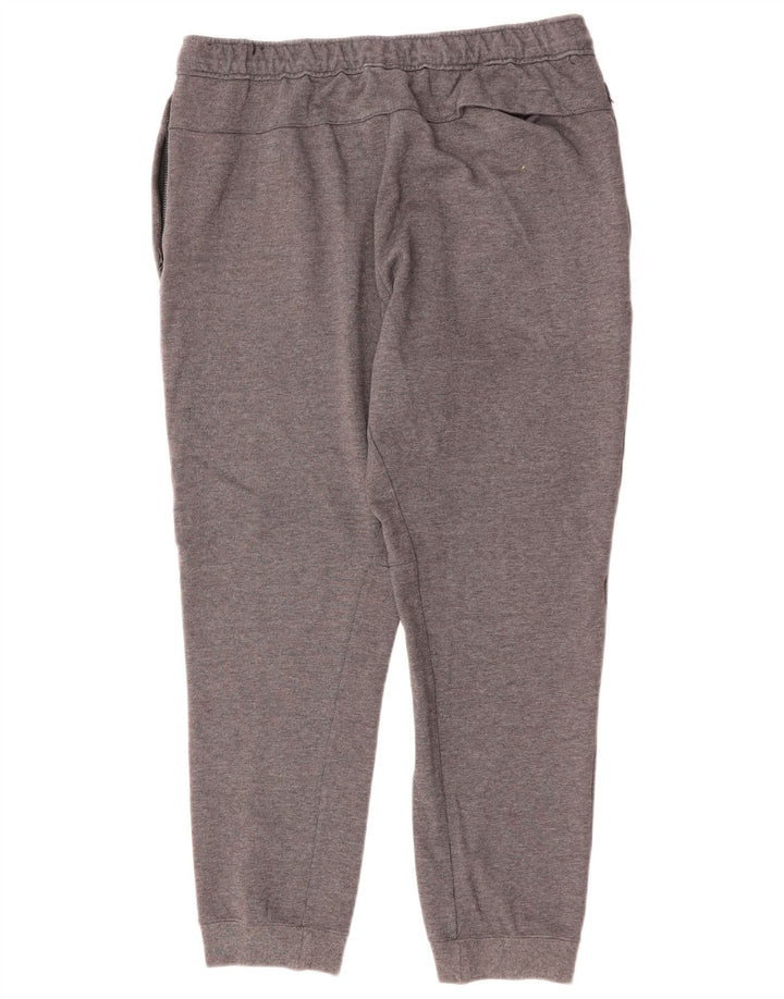 Nike Pantalon de survêtement pour homme en coton gris Taille L