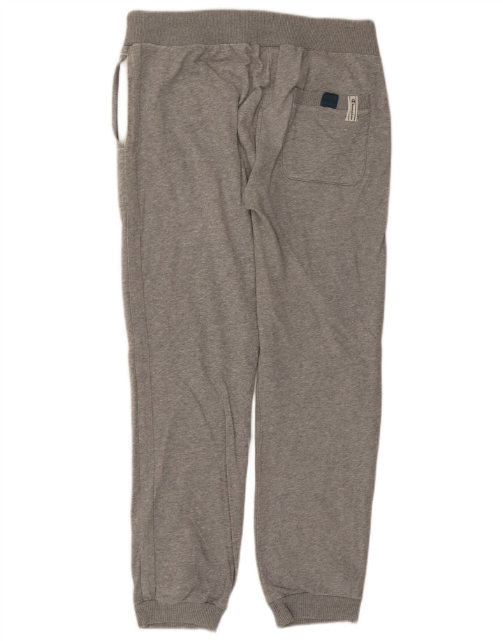 Champion Pantalon de Survêtement Graphique Joggers Homme Gris Moyen Coton