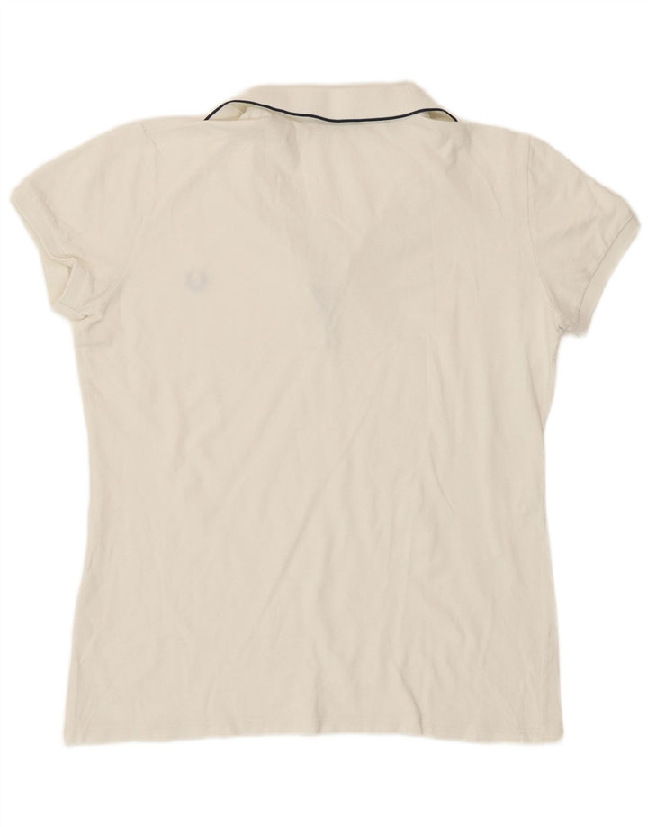 Fred Perry Polo Femme UK 20 2XL Blanc