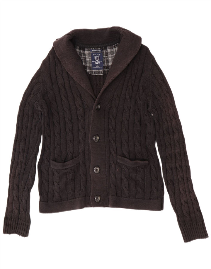 Gant Cardigan Pull Petit Noir Coton Homme