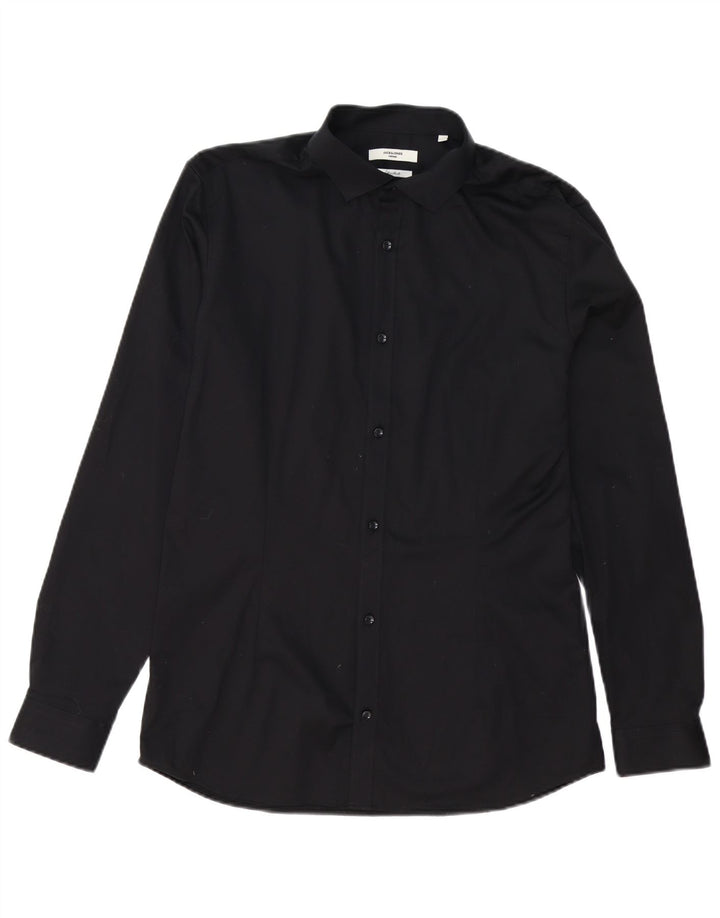 Jack & Jones Chemise Homme Large Noir Coton