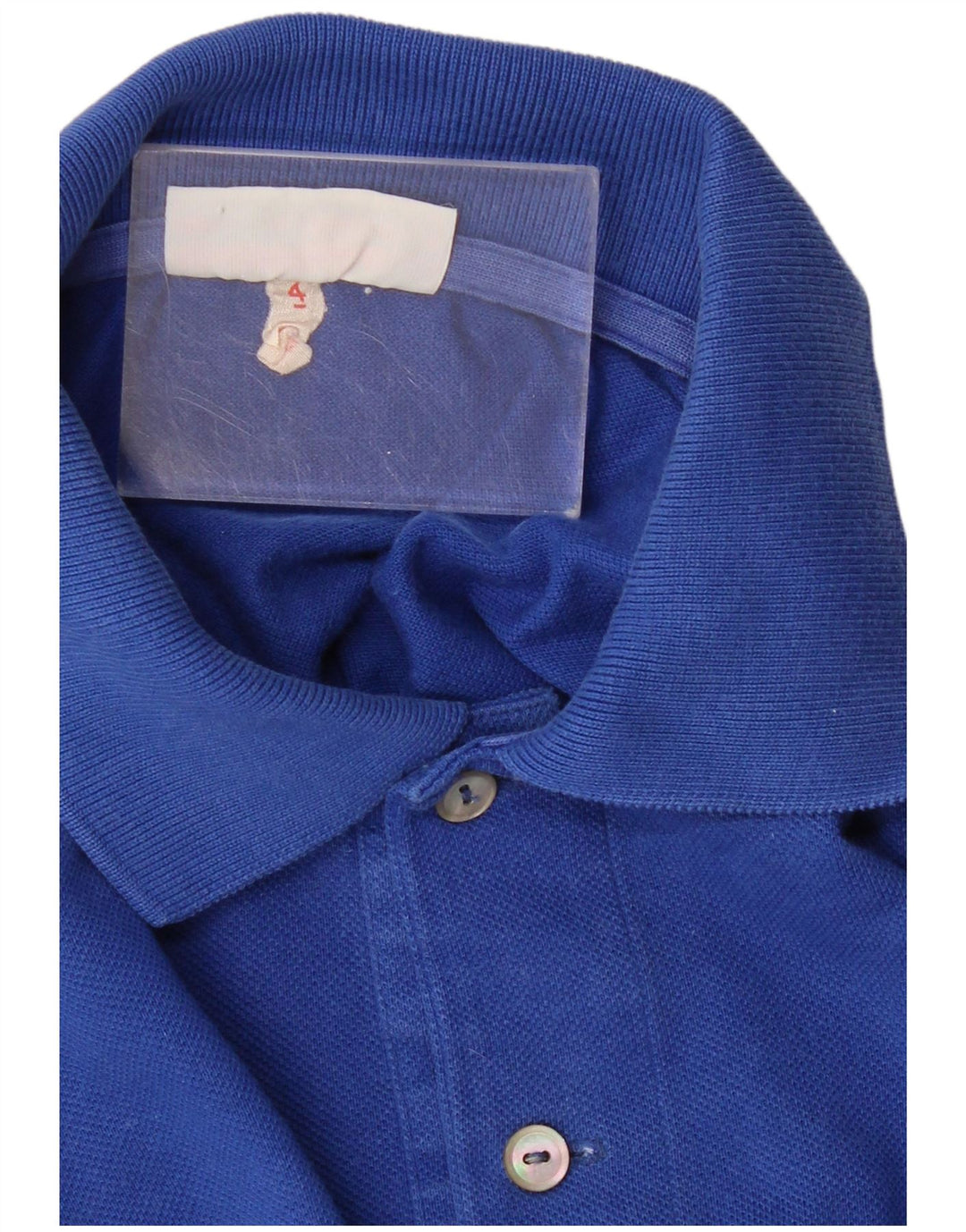 LACOSTE Polo Homme Taille 4 Bleu Moyen Coton