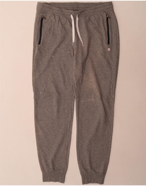 Champion Pantalon de survêtement pour homme Joggers XL Gris Coton
