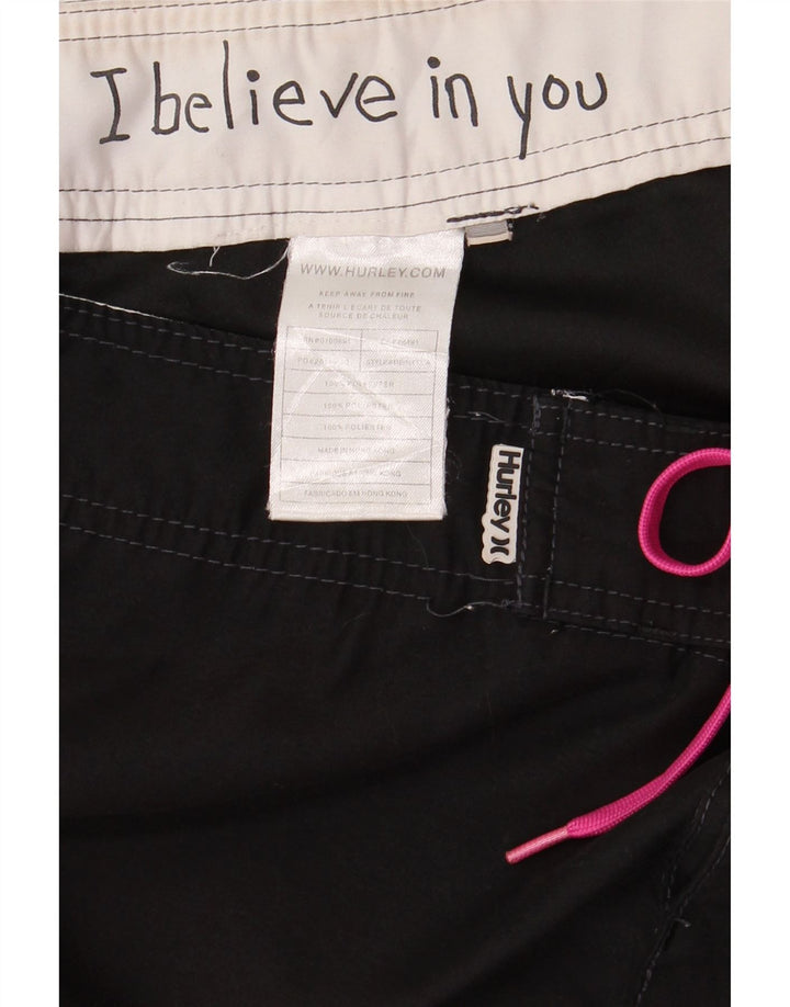 HURLEY Short de bain graphique homme grand noir polyester