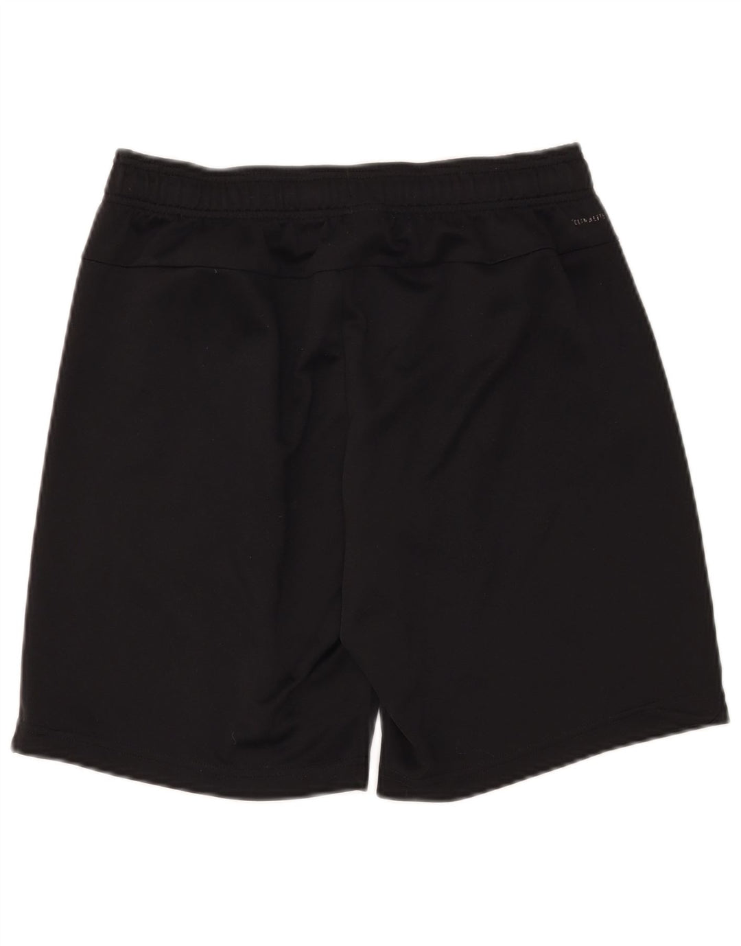 ADIDAS Boys Climalite Graphic Sport Shorts 15-16 Years  Black Polyester