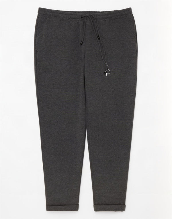 Zara Pantalon De Survêtement Homme XL Gris Polyester