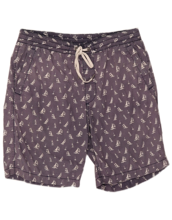 Polo Ralph Lauren Short décontracté à motif abstrait pour homme Medium W32 Bleu marine